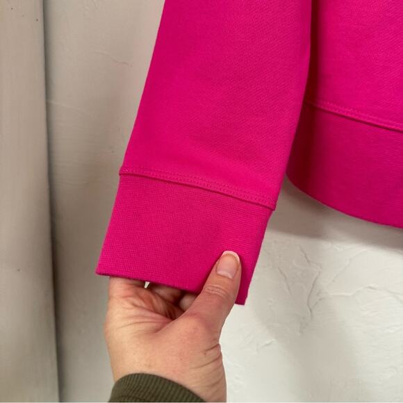 Red Valentino Hot Pink Love You Sweater Womens XS Pullover Casual Luxury Barbie - Picture 5 of 8